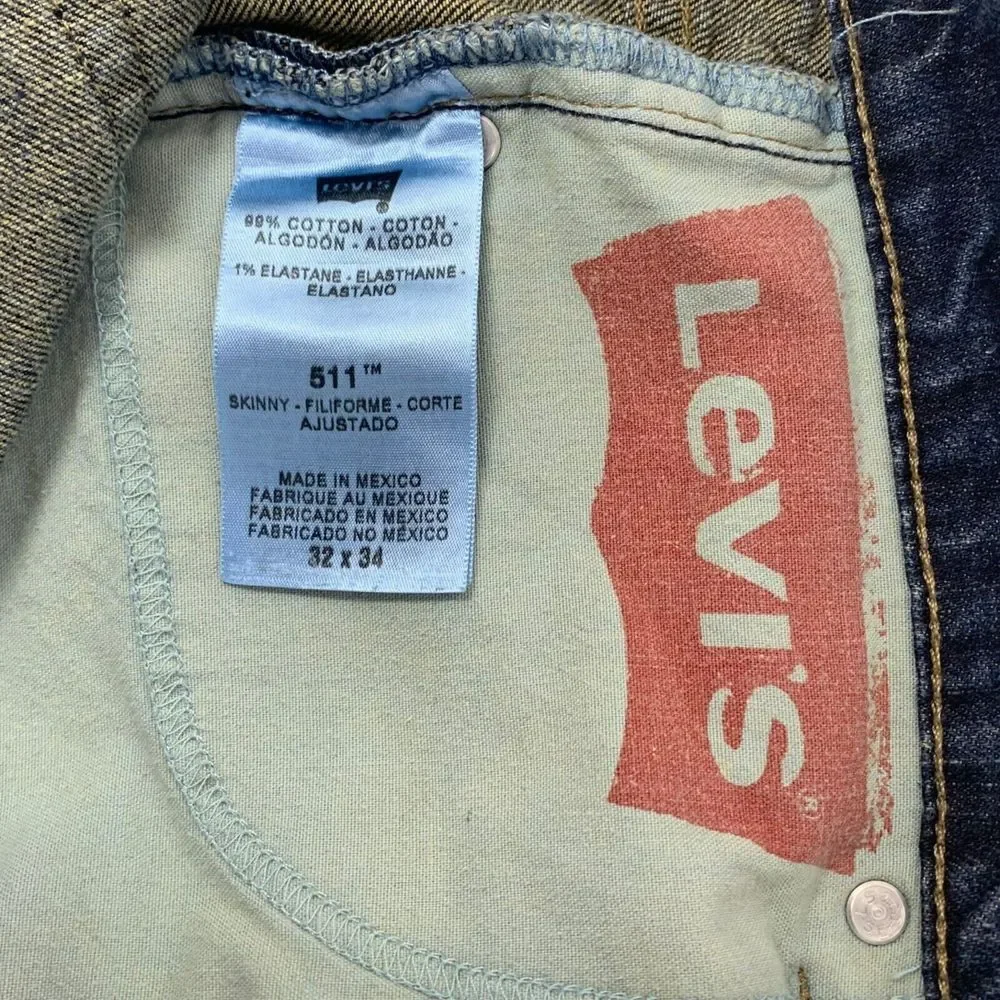 Levi Strauss 511 Skinny Jeans‎ W32 L34